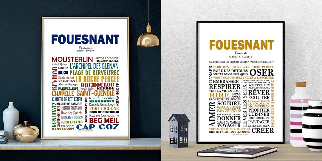 Bonjour, des affiches personnalisables made in Fi…