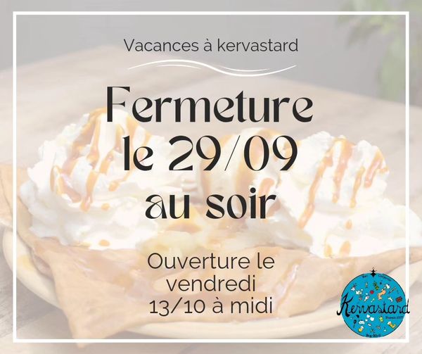 Dernière soirée vendredi soir avant les vacances 
…