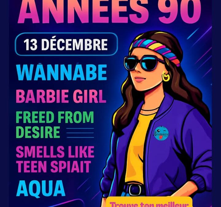 Tu réserve ton 13 décembre…