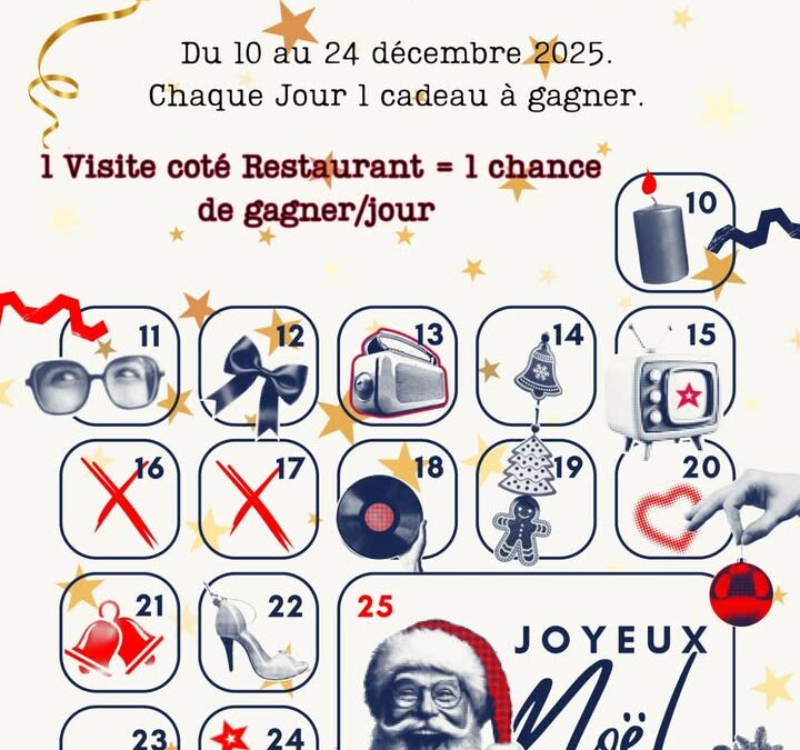 Calendrier 📅 de l&rsquo; avent de Kervastard…