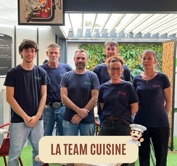 L’équipe qui vous régale en cuisine tout au long de…